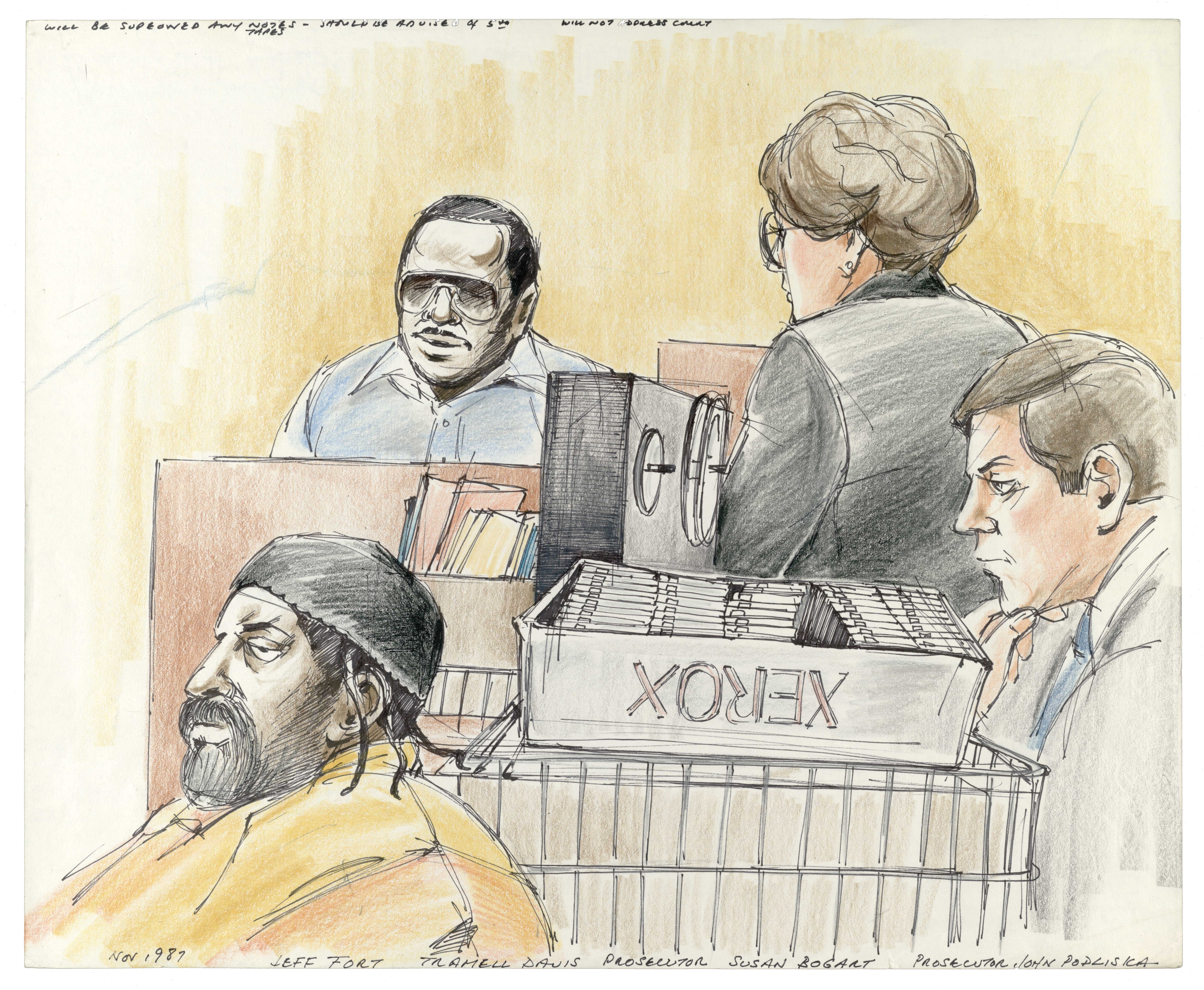 Jeff Fort Terrorism Trial, 1987