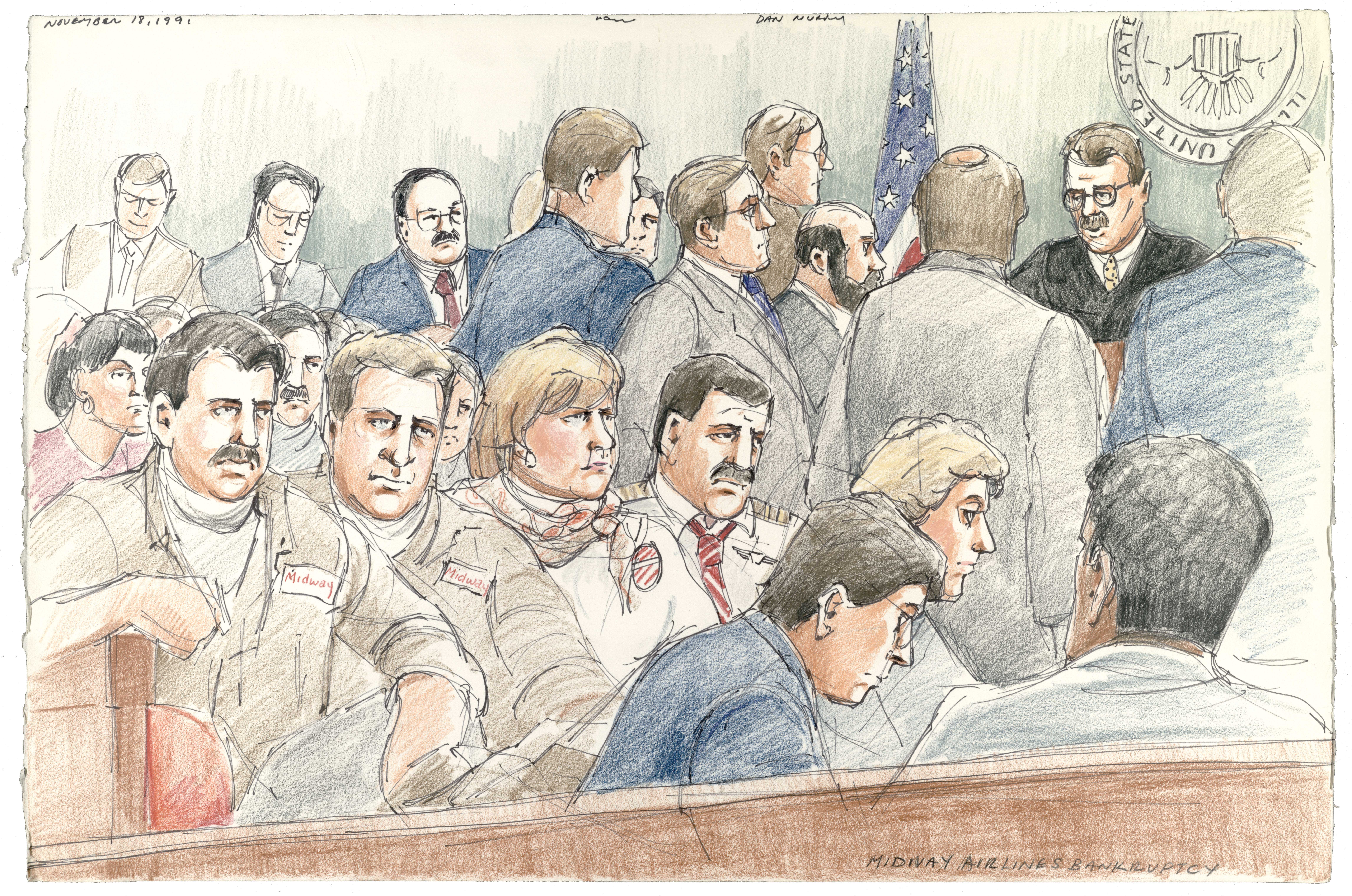 Midway Airlines Bankruptcy Trial, 1991