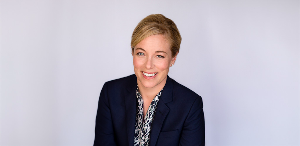 A headshot of Professor Erin F. Delaney