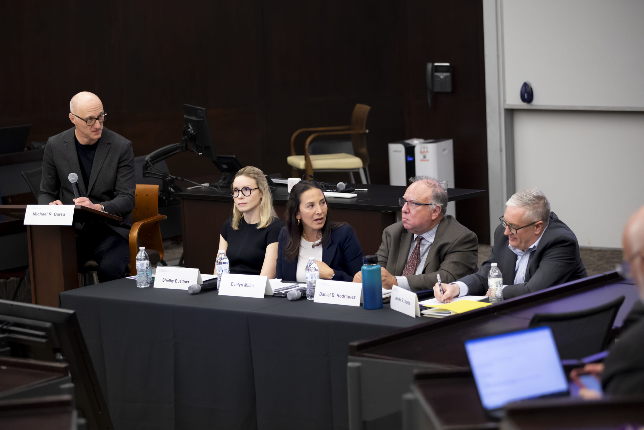 The Future of Regulation and Administrative Law Panel for the MSL program at the Northwestern Pritzker School of Law on October 7th,  2024. Photos by Jasmin Shah
