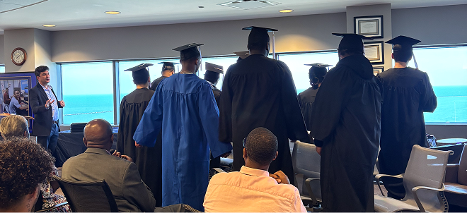 Graduates at the Clinic