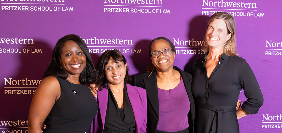 Center on Wrongful Convictions team with Bluhm Legal Clinic leadership