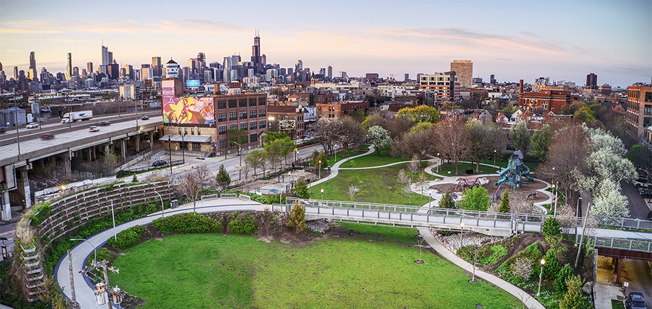 606 path in Chicago