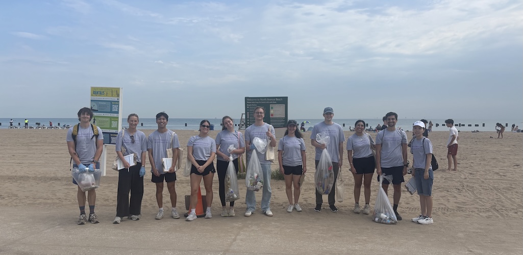 Students volunteer for Alliance for Great Lakes